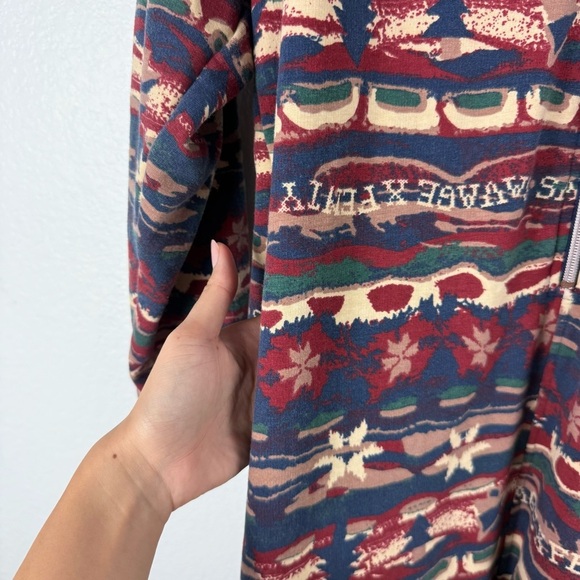 SAVAGE x Fenty FOREVER SAVAGE HOODED ONESIE Trendy Patterned Jumpsuit - Picture 4 of 10